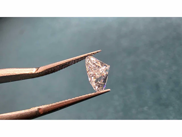 Diamant - circa 1,00 carat - heart geslepen diamant (gecertificeerd) - afbeelding 9 van  11