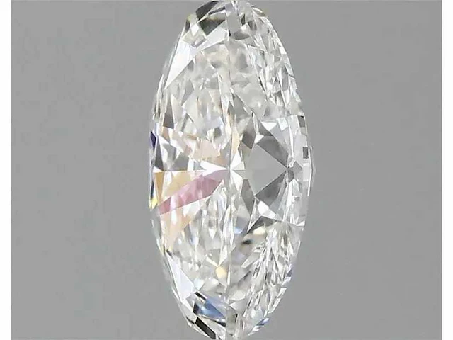 Diamant - circa 1,00 carat - oval geslepen diamant (gecertificeerd) - afbeelding 2 van  6