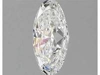 Diamant - circa 1,00 carat - oval geslepen diamant (gecertificeerd) - afbeelding 2 van  6