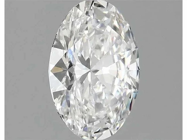 Diamant - circa 1,00 carat - oval geslepen diamant (gecertificeerd) - afbeelding 4 van  6