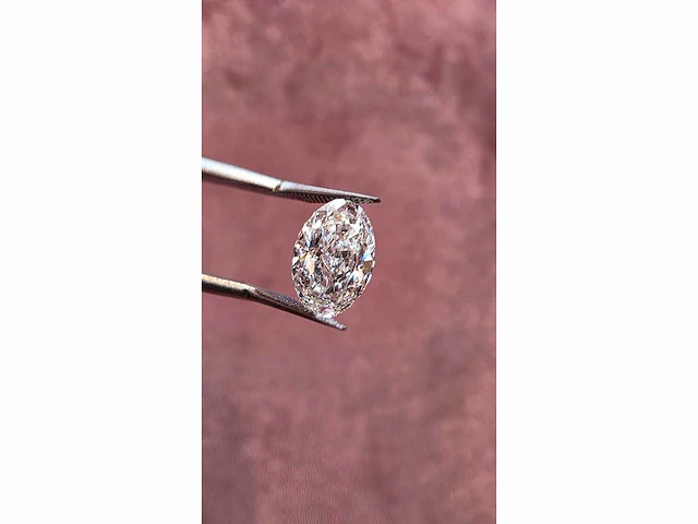 Diamant - circa 1,00 carat - oval geslepen diamant (gecertificeerd) - afbeelding 10 van  12