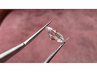 Diamant - circa 1,00 carat - oval geslepen diamant (gecertificeerd) - afbeelding 11 van  12