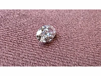 Diamant - circa 1,00 carat - oval geslepen diamant (gecertificeerd) - afbeelding 2 van  12