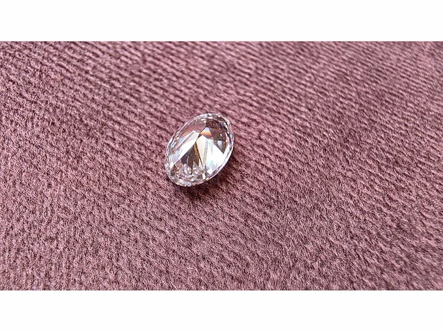 Diamant - circa 1,00 carat - oval geslepen diamant (gecertificeerd) - afbeelding 7 van  12