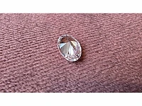 Diamant - circa 1,00 carat - oval geslepen diamant (gecertificeerd) - afbeelding 8 van  12