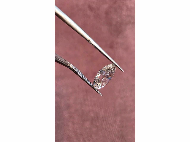 Diamant - circa 1,00 carat - oval geslepen diamant (gecertificeerd) - afbeelding 9 van  12