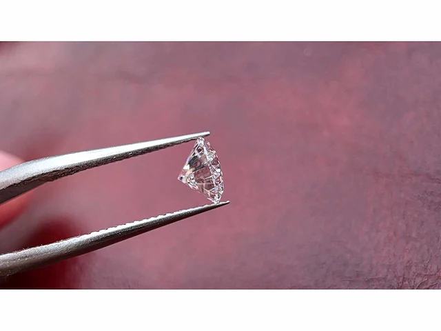Diamant - circa 1,00 carat - pear geslepen diamant (gecertificeerd) - afbeelding 4 van  13
