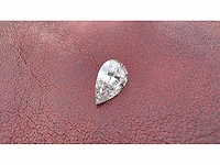 Diamant - circa 1,00 carat - pear geslepen diamant (gecertificeerd) - afbeelding 6 van  13