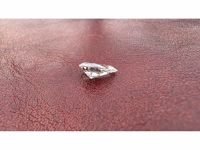 Diamant - circa 1,00 carat - pear geslepen diamant (gecertificeerd) - afbeelding 9 van  13