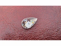 Diamant - circa 1,00 carat - pear geslepen diamant (gecertificeerd) - afbeelding 12 van  13