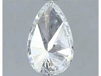 Diamant - circa 1,00 carat - pear geslepen diamant (gecertificeerd) - afbeelding 8 van  9