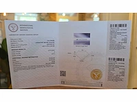 Diamant - circa 1,00 carat - princess geslepen diamant (gecertificeerd) - afbeelding 8 van  8