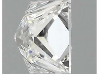 Diamant - circa 1,00 carat - princess geslepen diamant (gecertificeerd) - afbeelding 6 van  8