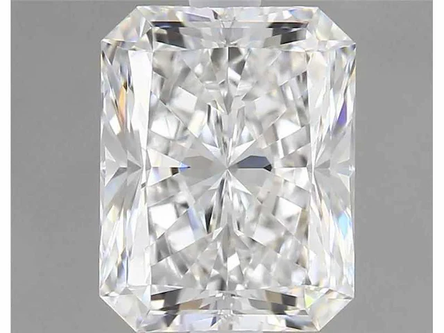 Diamant - circa 1,00 carat - radiant geslepen diamant (gecertificeerd) - afbeelding 1 van  10