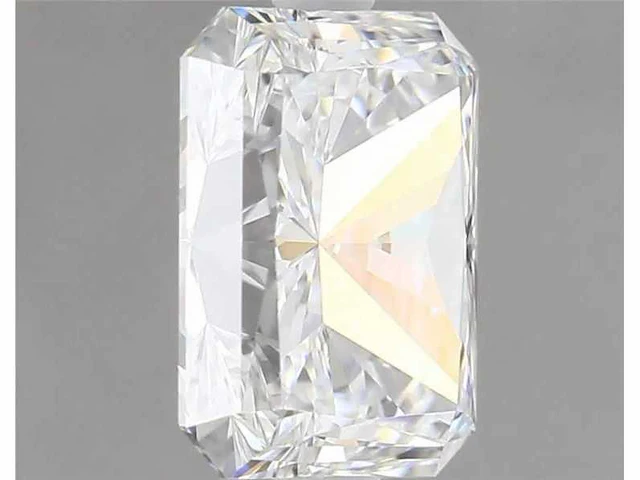 Diamant - circa 1,00 carat - radiant geslepen diamant (gecertificeerd) - afbeelding 4 van  10