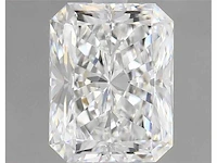 Diamant - circa 1,00 carat - radiant geslepen diamant (gecertificeerd) - afbeelding 7 van  10