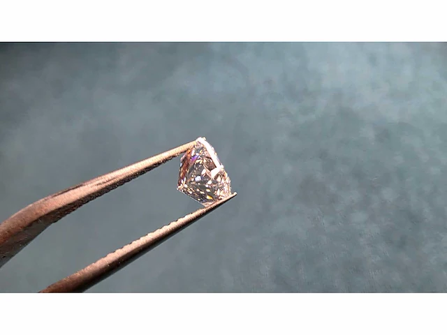 Diamant - circa 1,00 carat - radiant geslepen diamant (gecertificeerd) - afbeelding 9 van  12