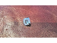 Diamant - circa 1,00 carat - square cushion briljant geslepen diamant (gecertificeerd) - afbeelding 1 van  4