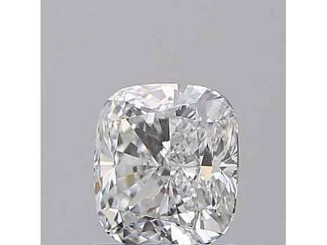 Diamant - circa 1,00 carat - square cushion geslepen diamant (gecertificeerd) - afbeelding 1 van  9