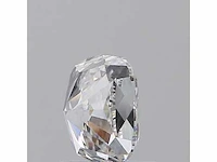 Diamant - circa 1,00 carat - square cushion geslepen diamant (gecertificeerd) - afbeelding 2 van  9