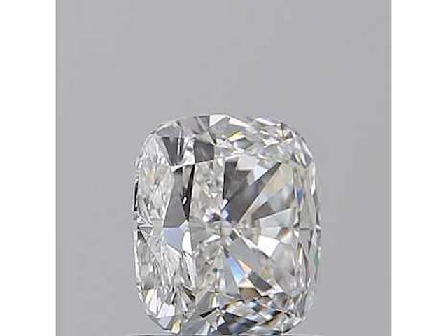 Diamant - circa 1,00 carat - square cushion geslepen diamant (gecertificeerd) - afbeelding 4 van  9