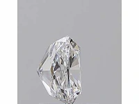 Diamant - circa 1,00 carat - square cushion geslepen diamant (gecertificeerd) - afbeelding 5 van  9