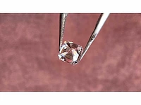 Diamant - circa 1,00 carat - square emerald geslepen diamant (gecertificeerd) - afbeelding 2 van  11