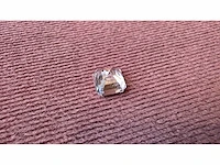 Diamant - circa 1,00 carat - square emerald geslepen diamant (gecertificeerd) - afbeelding 9 van  11