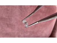 Diamant - circa 1,00 carat - square emerald geslepen diamant (gecertificeerd) - afbeelding 11 van  11