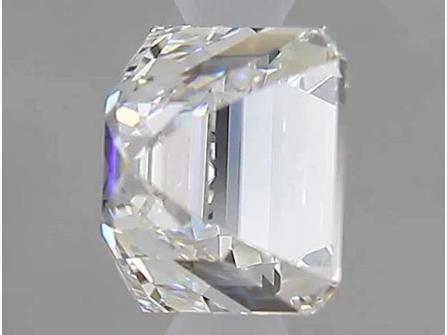 Diamant - circa 1,00 carat - square emerald geslepen diamant (gecertificeerd) - afbeelding 4 van  7