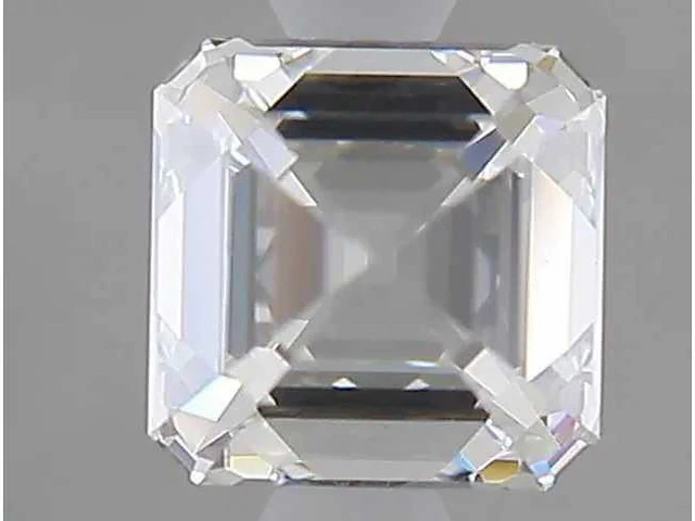 Diamant - circa 1,00 carat - square emerald geslepen diamant (gecertificeerd) - afbeelding 5 van  7