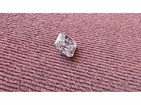 Diamant - circa 1,00 carat - square emerald geslepen diamant (gecertificeerd) - afbeelding 3 van  11