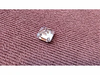 Diamant - circa 1,00 carat - square emerald geslepen diamant (gecertificeerd) - afbeelding 6 van  11