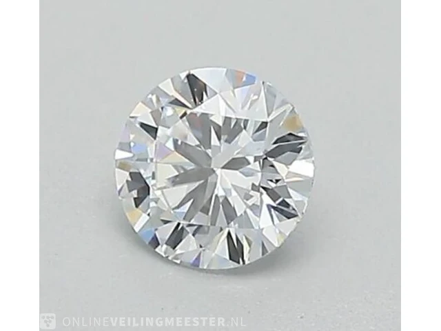 Diamant - circa 1.00 karaat briljant geslepen diamant (gecertificeerd) - afbeelding 1 van  3