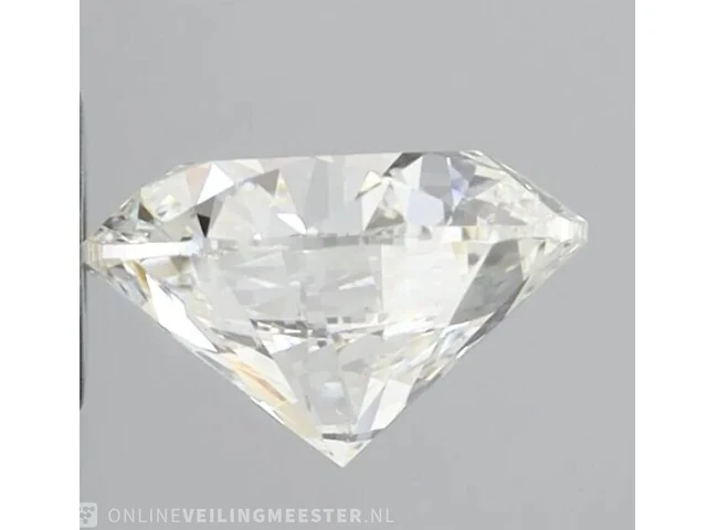 Diamant - circa 1.00 karaat briljant geslepen diamant (gecertificeerd) - afbeelding 2 van  6