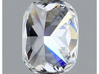 Diamant - circa 1,20 carat - cushion briljant geslepen diamant (gecertificeerd) - afbeelding 6 van  8