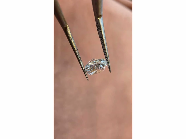 Diamant - circa 1,20 carat - cushion geslepen diamant (gecertificeerd) - afbeelding 10 van  11