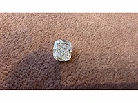 Diamant - circa 1,20 carat - cushion geslepen diamant (gecertificeerd) - afbeelding 1 van  11