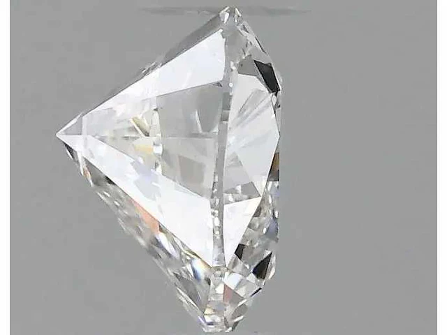 Diamant - circa 1,20 carat - heart geslepen diamant (gecertificeerd) - afbeelding 2 van  8