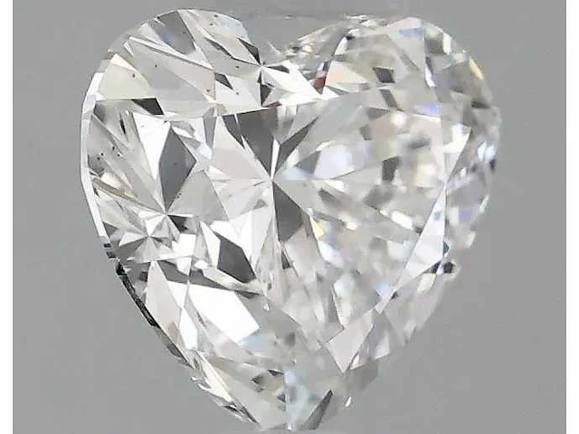 Diamant - circa 1,20 carat - heart geslepen diamant (gecertificeerd) - afbeelding 3 van  8