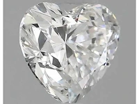 Diamant - circa 1,20 carat - heart geslepen diamant (gecertificeerd) - afbeelding 3 van  8