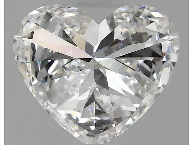 Diamant - circa 1,20 carat - heart geslepen diamant (gecertificeerd) - afbeelding 6 van  8