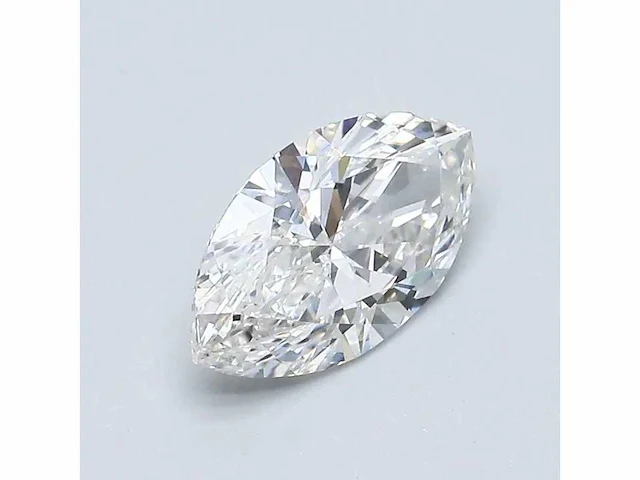 Diamant - circa 1,20 carat - marquise geslepen diamant (gecertificeerd) - afbeelding 1 van  7