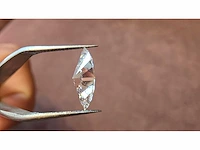 Diamant - circa 1,20 carat - marquise geslepen diamant (gecertificeerd) - afbeelding 10 van  12