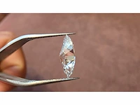 Diamant - circa 1,20 carat - marquise geslepen diamant (gecertificeerd) - afbeelding 11 van  12