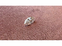 Diamant - circa 1,20 carat - marquise geslepen diamant (gecertificeerd) - afbeelding 2 van  12