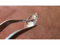 Diamant - circa 1,20 carat - marquise geslepen diamant (gecertificeerd) - afbeelding 8 van  12