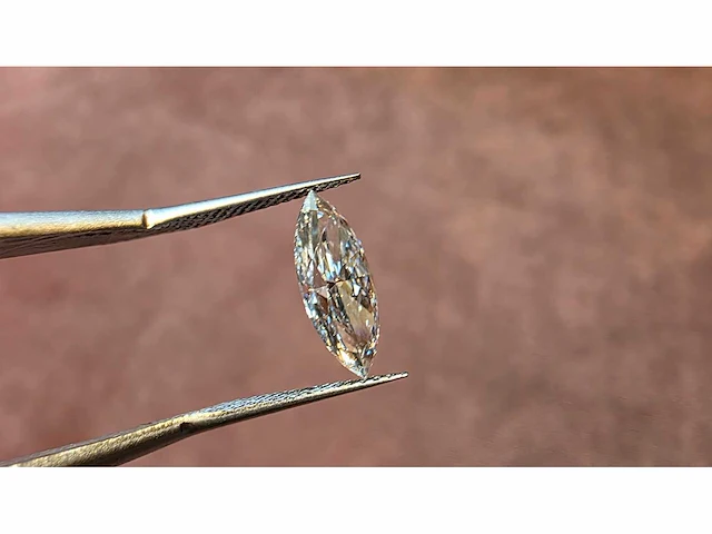 Diamant - circa 1,20 carat - marquise geslepen diamant (gecertificeerd) - afbeelding 9 van  12