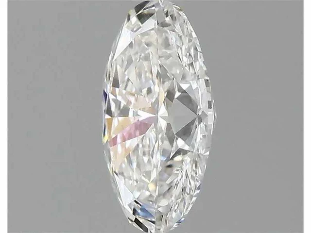 Diamant - circa 1,20 carat - oval geslepen diamant (gecertificeerd) - afbeelding 2 van  6