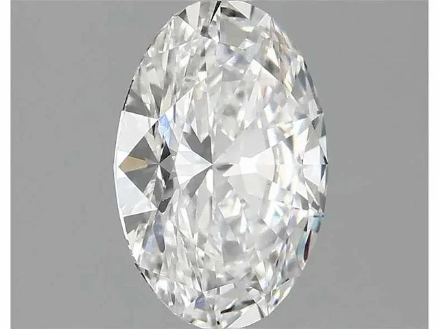 Diamant - circa 1,20 carat - oval geslepen diamant (gecertificeerd) - afbeelding 4 van  6